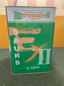 未使用 KANSAI PEINT 関西ペイント ターペン希釈形1液エポキシサビ止め塗料 16㎏ 白 ザウルスEXⅡ　24.7