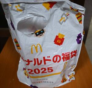 マクドナルド　2025年福袋　グッズのみ(グッズなどは未開封)