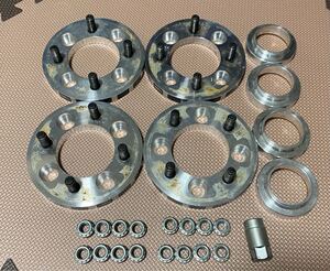 協永産業 Kics ワイドトレッドスペーサー4枚セット　15mm 4H PCD100 ハブ径54 M12 P1.5