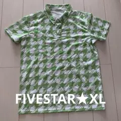 【美品】FIVESTAR★ポロシャツ XL