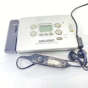 1円～ 6T50011224 SONY ソニー WALKMAN ウォークマン ラジオカセットプレーヤー 充電器 電池パック欠品 WM-FX822 オーディオ機器 ジャンク