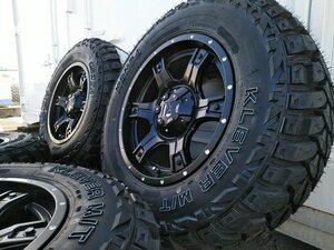 150 プラド タイヤホイールセット 17インチ LEXXEL OutLaw ＆ KENDA KR29 265/70R17 新品4本セット