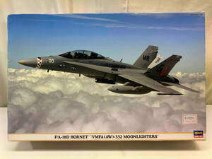 プラモデル ハセガワ 1/48 F/A-18D ホーネット VMFA(AW)-332 ムーンライターズ