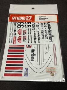 【STUDIO27】 スタジオ27　　スタマクラーレン M23　　1/12 　マルボロ　　Marlboro　