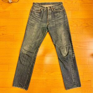 美品 加工品 旧DENIMEドゥニーム S501XX 大戦モデル W31L36 ORIZZONTIオリゾンティSHINSシンズ 日本製 levis lvc 501xx 44501 47501 55501