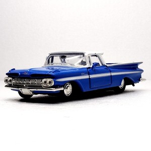 1/43 ギミック有 シボレー シェビー エルカミーノ 1959 昭和 名車 旧車 アメリカングラフィティ Chevy CHEVROLET ピックアップ 1円 122028