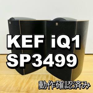 本体のみ　ペア　KEF iQ1 SP3499 スピーカー　ブラック　動作確認済み