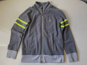 USED GAP ギャップ 綿100% 蛍光ライン入りジップアップ(150)