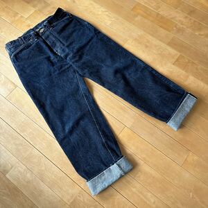 【中古美品】 テンダー TENDER Co. UNBORN DEINM WIDE ノンウォッシュ ワイドデニム ジーンズ 132-WIDE / サイズ=3/UNBORN