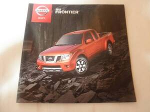 USA入手 日産 FRONTIER 2013 JDM左ハンドルUSDM 北米版カタログ