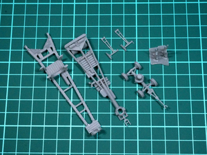 1:144 WWII German Meillerwagon for V2 rockets (レジンキット)　未組み立て・未塗装 CGD