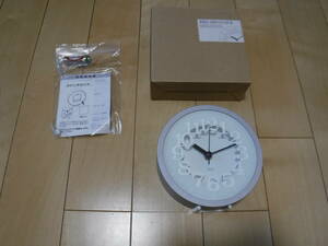 新品　RIKI AIR CLOCK　WR09-16 WH　置時計　Lemnos　