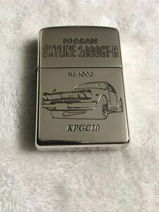 ZIPPO ジッポー ジッポ オイルライター　SKYLINE 2000GT-R KPGC10 ハコスカ　限定品　未使用品　日産スカイライン