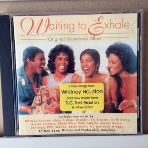 V.A.　サウンドトラック「WAITING TO EXHALE（邦題：ため息つかせて）」＊Whitney Houston・Toni Braxton・Aretha Franklin他　＊輸入盤