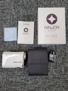 163477。NINJOR GOLF NJ007 ゴルフ距離計 スコープ 動作確認未