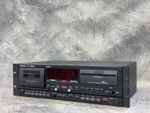 【 J 】1081 TASCAM CC-222SL CDカセットレコーダー 本体のみ