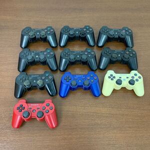 y　ジャンク　SONY ソニー　PS3 ワイヤレスコントローラー 純正品 10個　PlayStation3　DUALSHOCK3 SIXAXIS