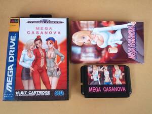 （管M2827）メガドライブ用カートリッジ「MEGA CASANOVA」