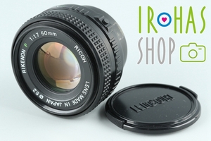 Ricoh Rikenon P 50mm F/1.7 Lens for Pentax K #26343I1