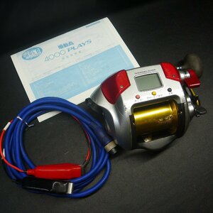 Shimano 電動丸 4000 PLAYS ※機能良好 ※中古品 (xk0304) ※宅急便60