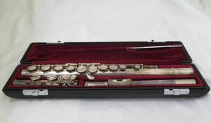 ◆管楽器◆フルート ヤマハ YFL-211S 銀メッキ YAMAHA 専用ケース付 動作未確認 長期保管品