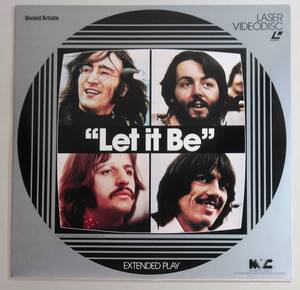 LD / THE BEATLES / Let it Be / ビートルズ / Michael Lindsay-Hogg / MAGNETIC VIDEO / 4508-80 / 30389