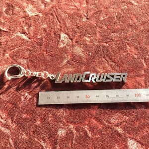 LANDCRUISERタイプ　キーホルダー　ランクル　60　70　80　トヨタ　ランドクルーザー　ステンレス製 　昭和　プラド