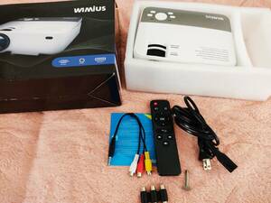  WIMIUS 小型 プロジェクター 2200ルーメン 1080P フルHD対応