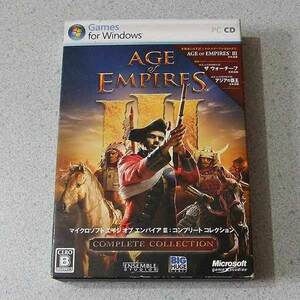 Microsoft Age of Empires III Complete Collection 日本語版 エイジオブエンパイア3 コンプリートコレクション ウォーチーフ アジアの覇王