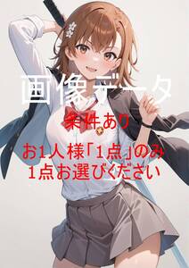 MMWR026 御坂 美琴(みかさ みこと)とある魔術の禁書目録 画像データ お一人様一点のみ(1円シリーズ全体で一点のみ) 