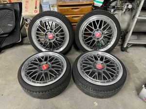 希少　廃盤品　16インチ　BBSタイプ　レグザスM110 5j 6j 165/45R16 165/40R16 バリ溝　ルッチーニ　PCD100 4穴