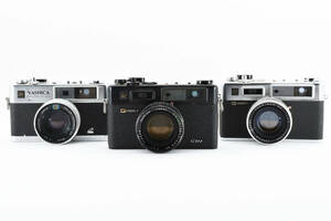 ★訳あり特上品★ ヤシカ YASHICA ELECTRO 35 /35 GTN /35 GL ★3個まとめ★ #0803 #51681 #0807