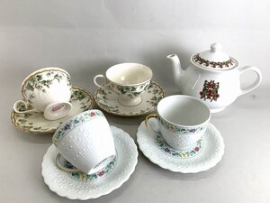 LIMOGES リモージュ　 ジョルジュボワイエ 　ナルミ　カップ＆ソーサ　ハロッズ　ポット[03-4834