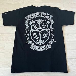 【超希少アイテム】traviswalker トラヴィスワーカー クロス Tシャツ 黒 Sサイズ 指輪 アクセサリー ロック 非売品 古着 カルチャー 半袖