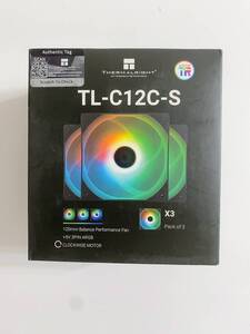 【1円オークション】Thermalright TL-C12C-S CPUファン 120mm ARGBケースクーラーファン 4ピンPWM静音コンピュータファン AME2450