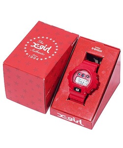 カシオ CASIO G-SHOCK X-girl DW-6900 レッド 新品 即決 新品