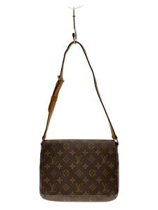 LOUIS VUITTON◆ミュゼット・タンゴ_モノグラム・キャンバス_ロングショルダー_BRW/PVC/BRW/総柄