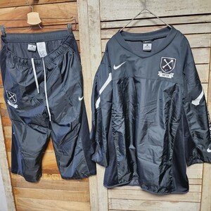 NIKE NFTB ナイキ ピステ 上下セットアップ 裏起毛 七分 size L