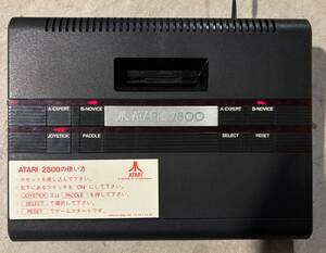 ★ATARI 2800★本体★コントローラー他★本体通電のみ確認済み★