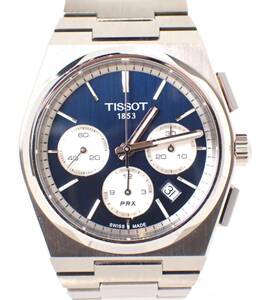 定価29万円ほど 極美品 TISSOT ティソ PRX T137.427.11.041.00 裏スケ メンズ 自動巻 腕時計 青文字盤