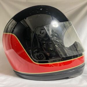 【当時物】族ヘル GPz 400F 専用カラー カワサキ純正？ アライ Arai 黒 ※ ショウエイ SHOEI クノー マルシン ベルスター BELL STAR 旧車 