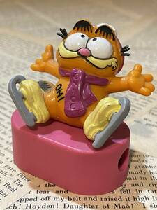 ☆1980年代/ガーフィールド/PVCフィギュア/即決ビンテージ/Garfield/Penci Sharpener PVC Figure(80s) GF-057