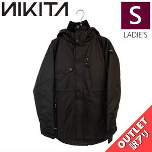 【OUTLET】 NIKITA ECO BLACK JKT BLACK Sサイズ レディース スノーボード ジャケット