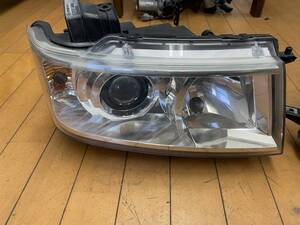 スズキ　ワゴンR　MH22Sスティングレー　ヘッドライト　左右（球あり）180 SUZUKI WGN-R STINGREY HEADLIGHT SET RIGHT AND LEFT no#12