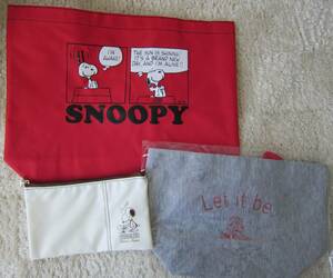 SNOOPY　3点セット　