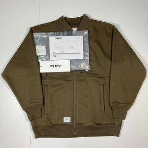 【03】 美USED WTAPS 20AW CRUCIBLE Zip Cardigan Khaki ダブルタップス クルーシブル ジップ カーディガン (202ATDT-CSM27) F1026