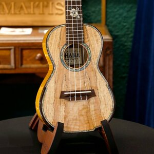 送料無料 オハナウクレレ Ohana Ukuleles CK-450 SMP コンサートウクレレ スポルテッドメイプル 単板 安心の検品調整済出荷 ギグバッグ付