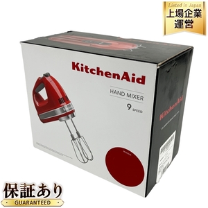 Kitchen aid KHM928 HAND MIXER 9段階変速 ハンドミキサー 家電 開封済 未使用 Y9381323