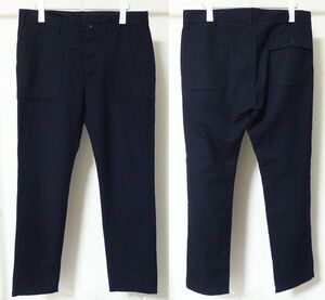 Engineered Garments エンジニアードガーメンツ Irving Pant Uniform Serge ユニフォームサージ パンツ 36 紺