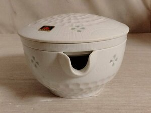 有田焼　おろし器　ホタル彫り